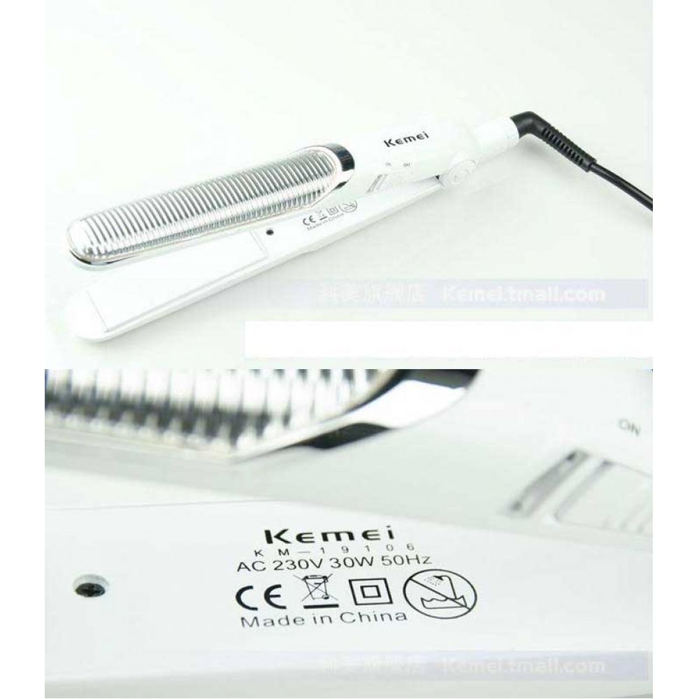 Kemei Ceramic Hair Straightener KM-19106